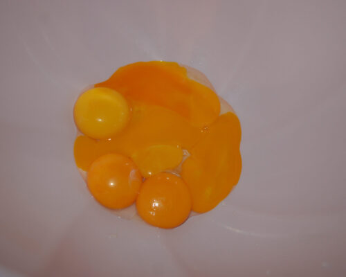 Séparer les jaunes d’œuf