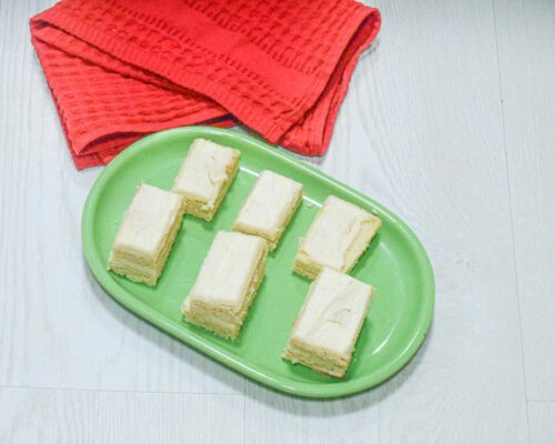 Cut into equal slices