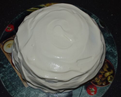 Spread the sides and top