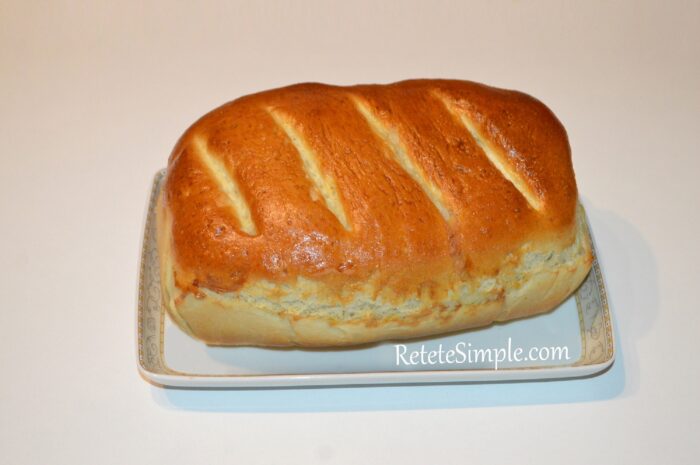 Place the bread in the oven