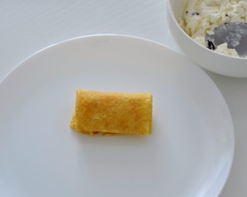 Сворачиваем блинчик