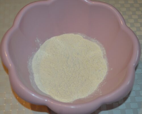 Add the flour to a deep bowl