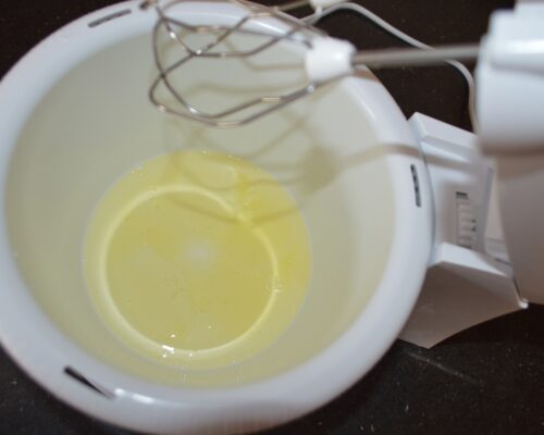 Separate the egg whites from the yolks