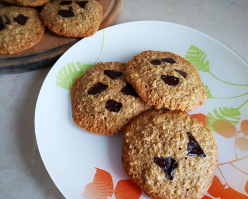 chocolate cookies are ready