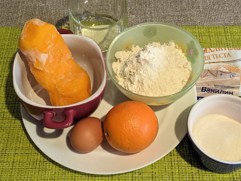ingredients for loaf cake