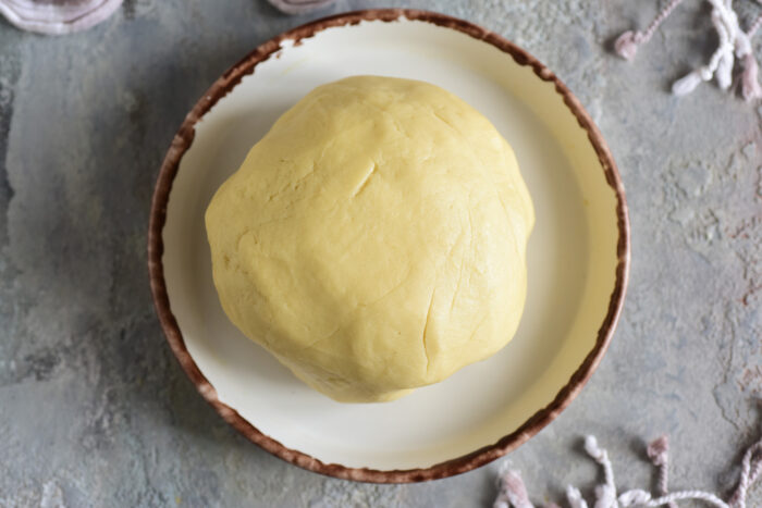Knead with your hands