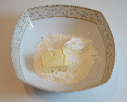Add the sour cream