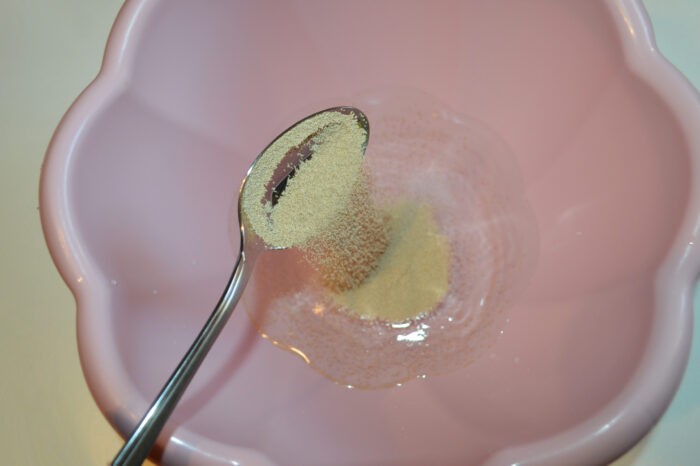 Add the dry yeast