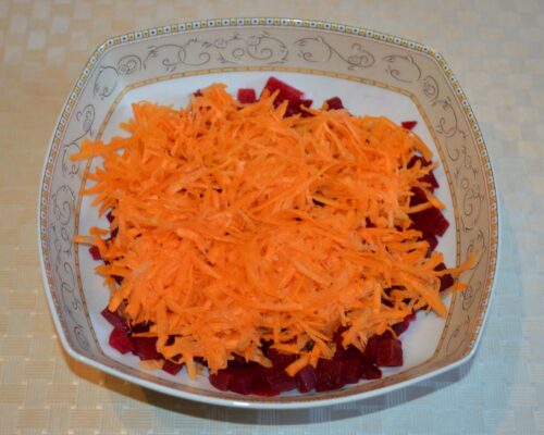 Add the raw carrots