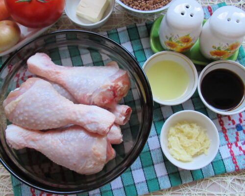 Ножки куриные промываем