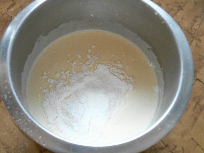 Beat until slightly foamy