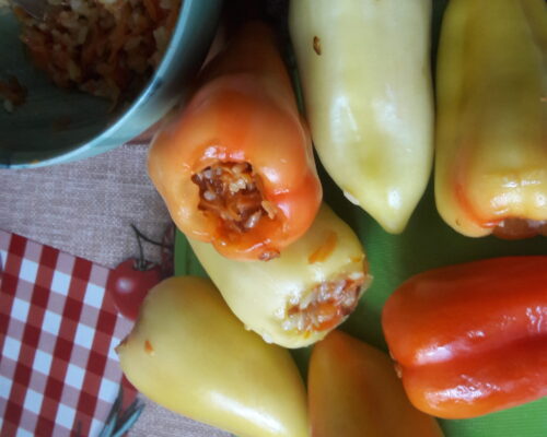 Подготовим перцы