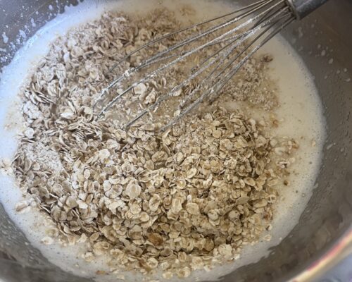 Add the dry ingredients