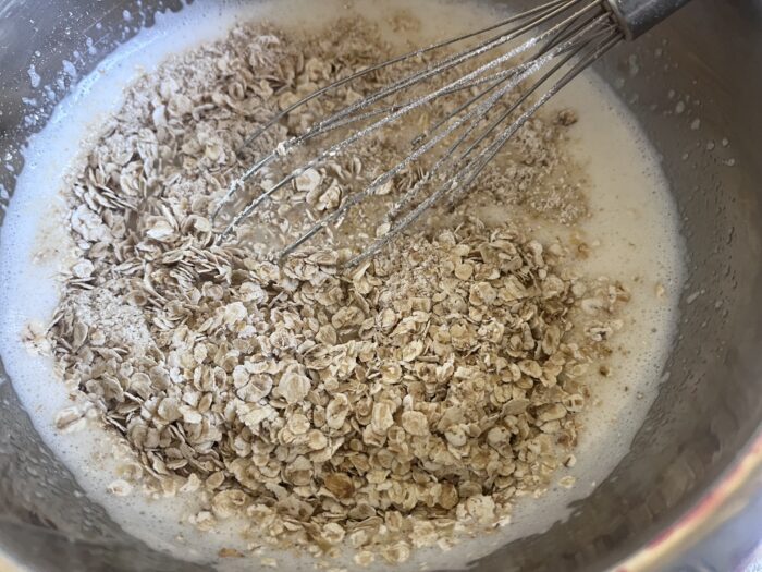 Add the dry ingredients