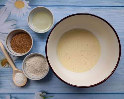 Add the oat flour