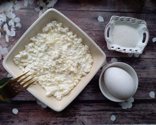 Mash the cottage cheese