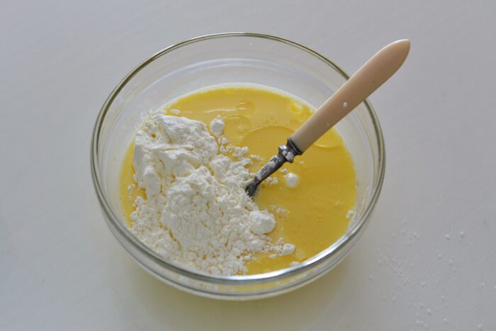 Всыпаем кукурузный крахмал