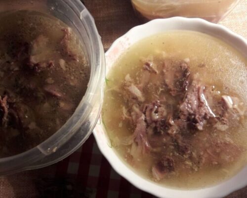 Оставляем остывать до полной готовности