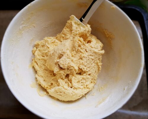 The dough will become soft