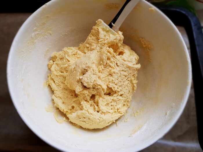 The dough will become soft