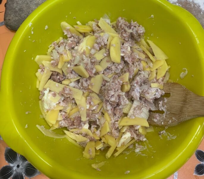 Add a little sour cream