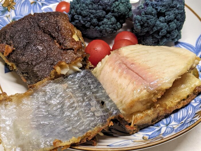 pielea grasa se va desprinde singura de carne