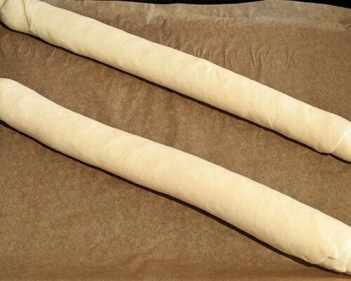 Form the second baguette
