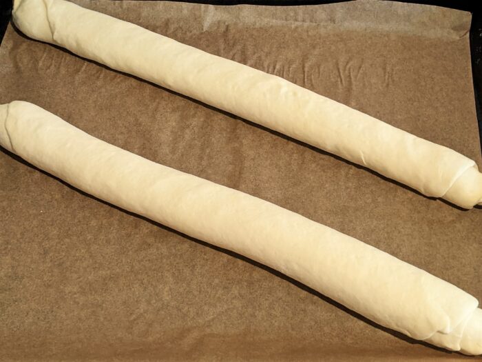 Form the second baguette