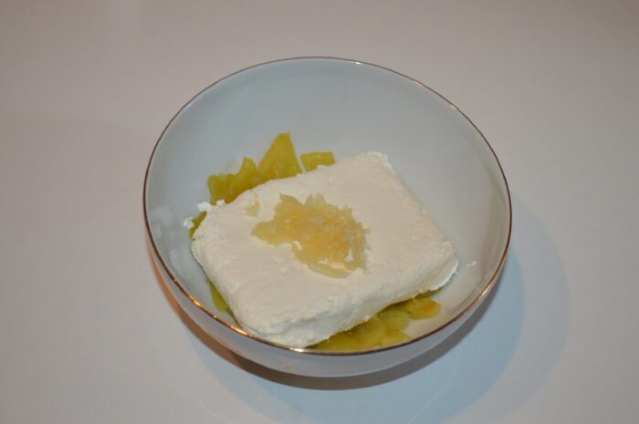 Add the grated garlic