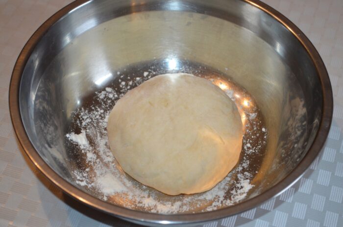 Knead the dough