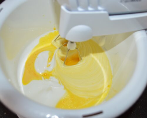 Add the egg yolk mixture