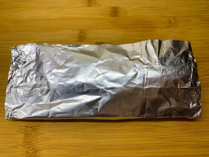Wrap the foil in an envelope