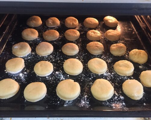 Place the cookies on a baking sheet and bake