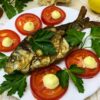 Baked Carp in Cream & Soy Sauce photo