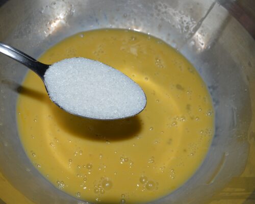 Add 3 tablespoons of sugar
