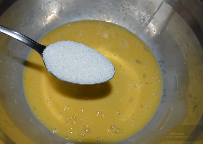 Add 3 tablespoons of sugar