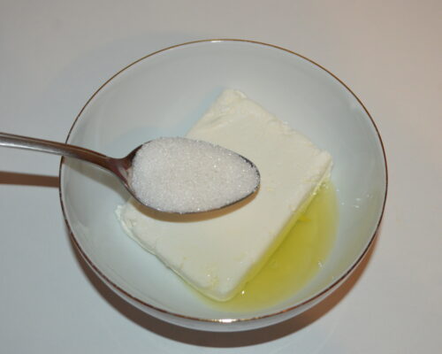 Add a tablespoon of sugar