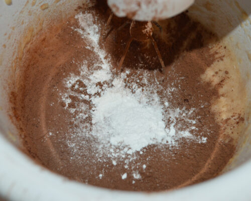 Add the baking powder