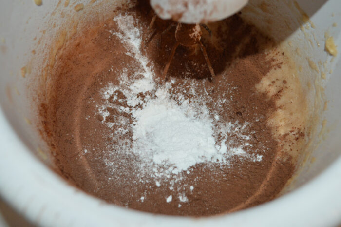 Add the baking powder