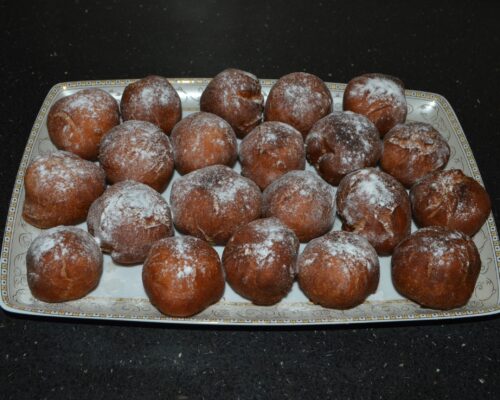 The doughnuts are ready