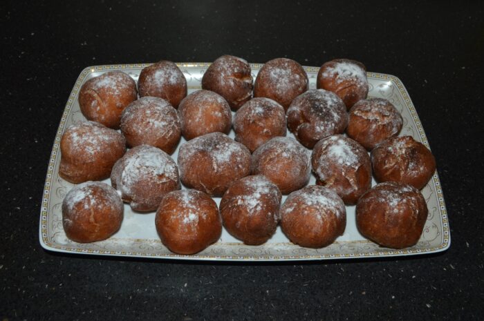 The doughnuts are ready