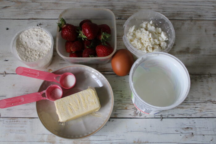 Приготовим продукты для пирога