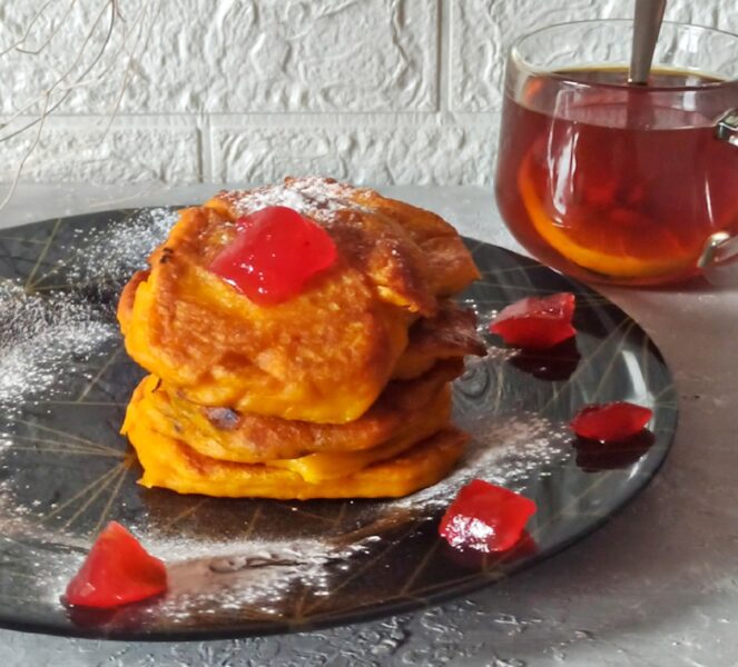 sprinkle them with powdered sugar