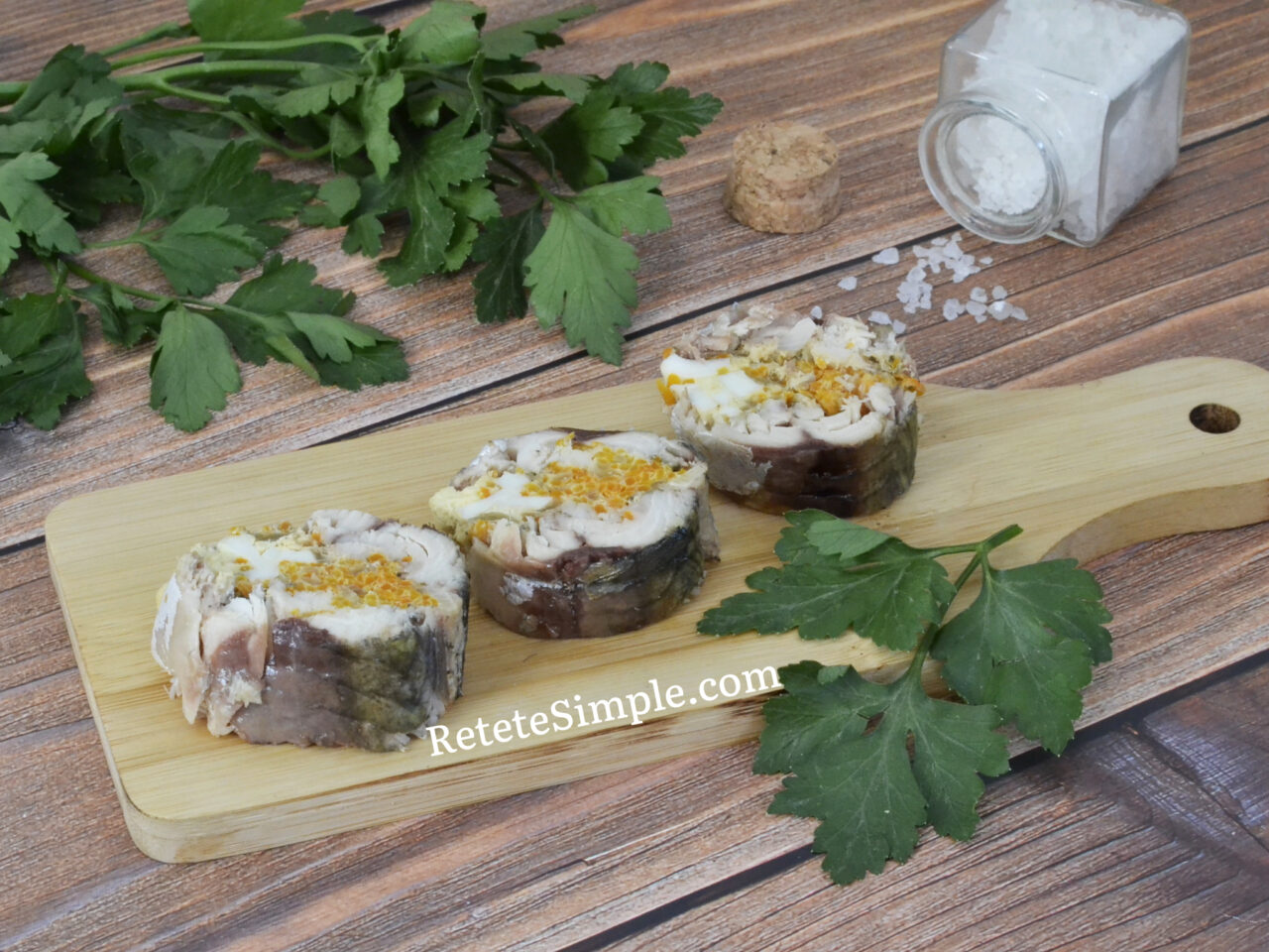 Mackerel Roll with Carrot & Egg photo