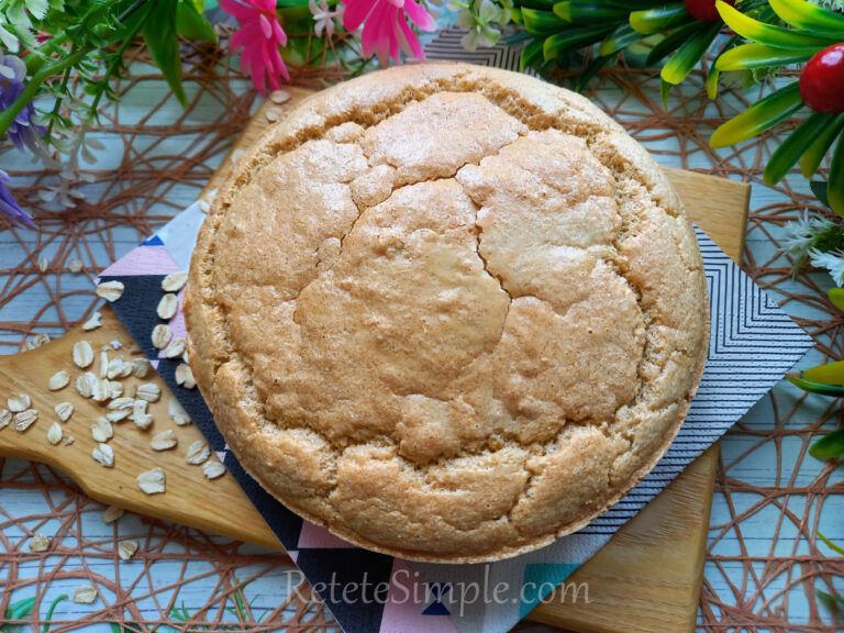 Oat Flour Sponge Cake