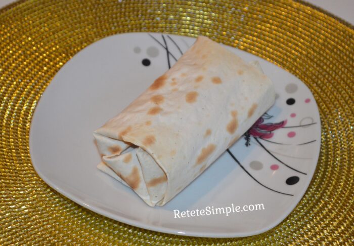 The healthy and quick roll is ready