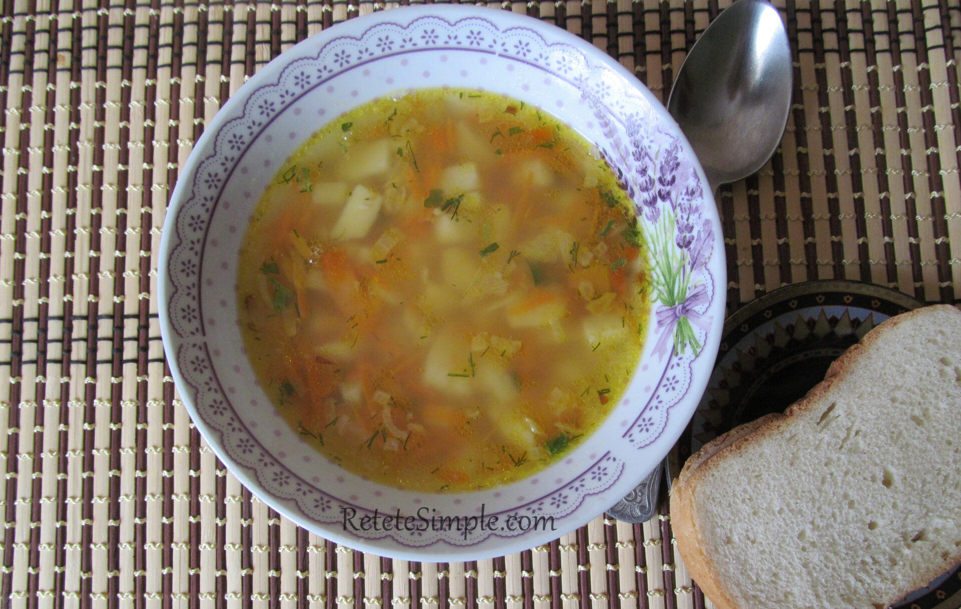 Постный гороховый суп фото