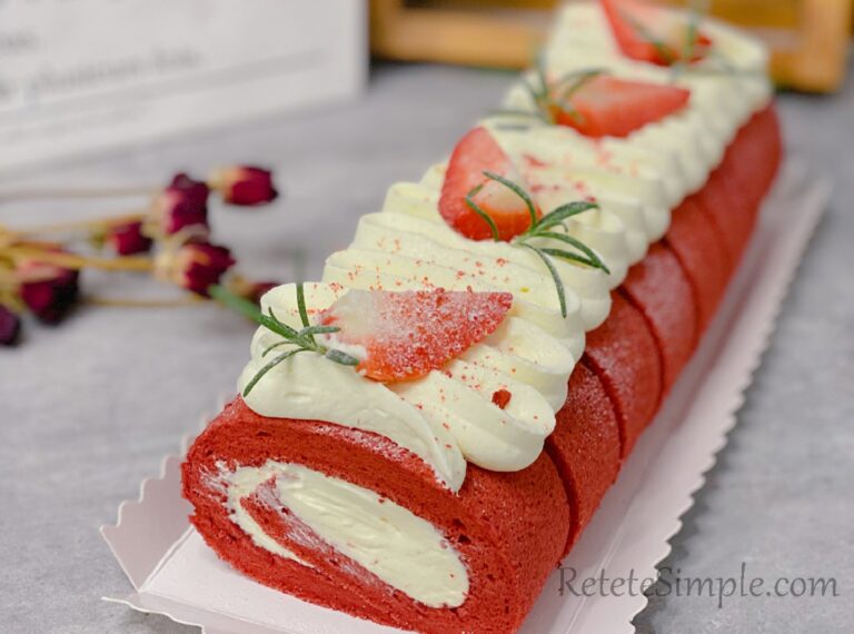 Red Velvet Cake Roll