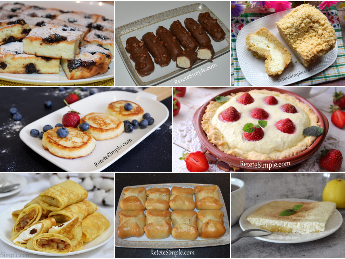 Retete cu branza dulce poza