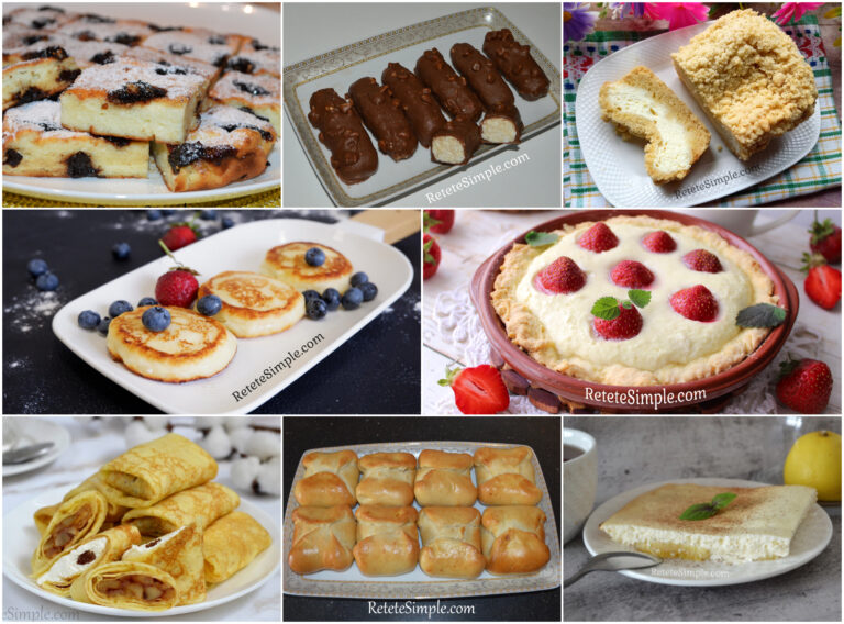 Retete cu branza dulce